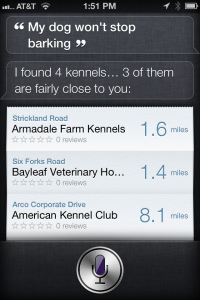 Siri Easter Egg Barking